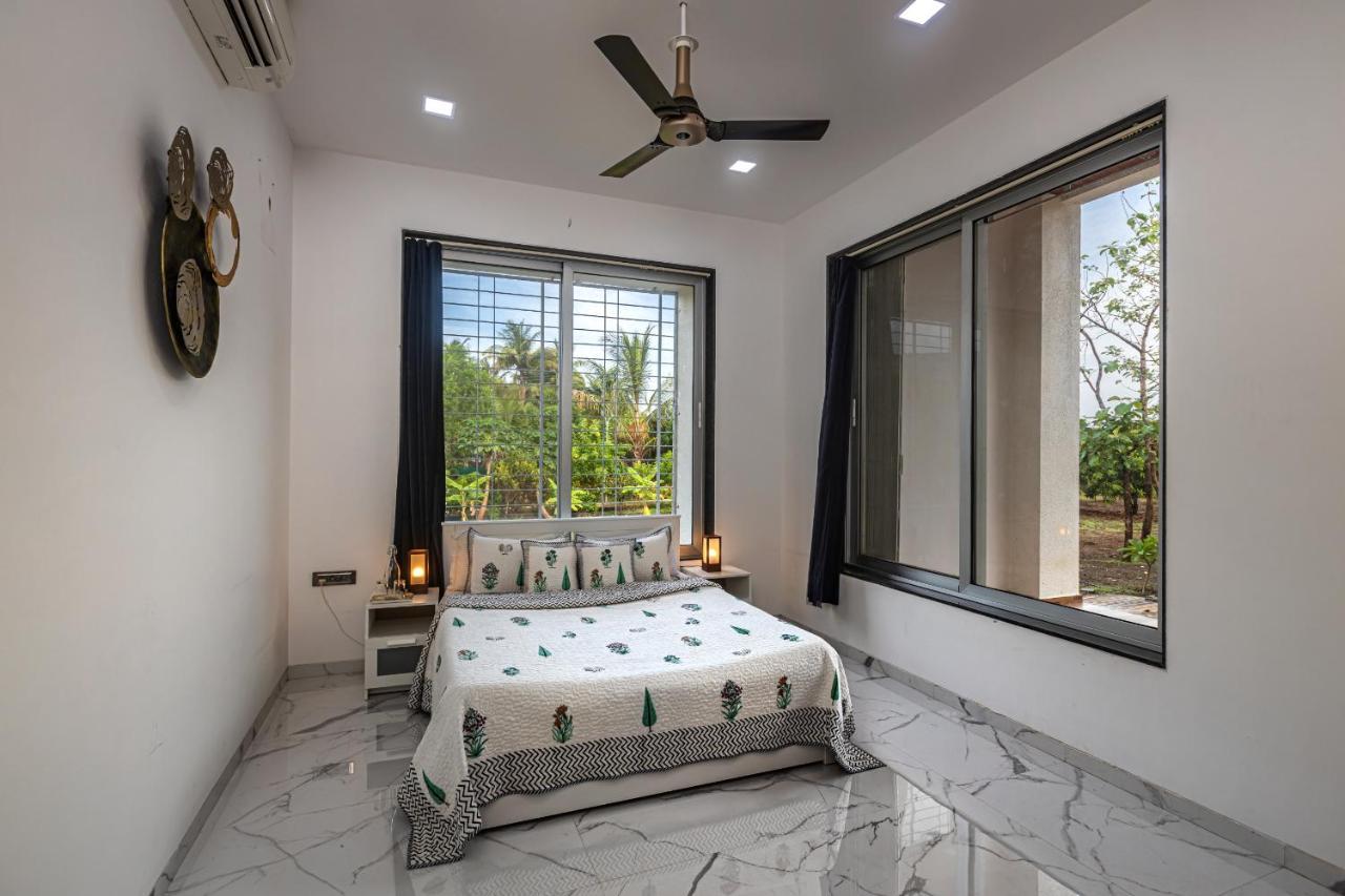 Saffronstays Odyssey, Karjat - 10 Acres Pet-Friendly Estate With Swimming Pool Chinchavli Exterior foto